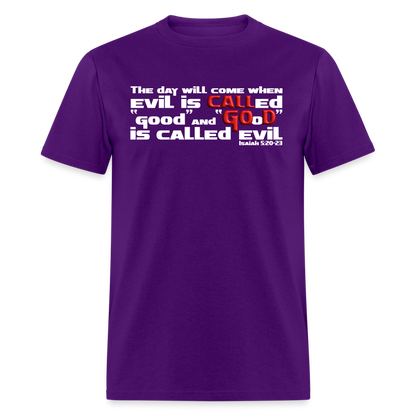 Evil Called Good - purple
