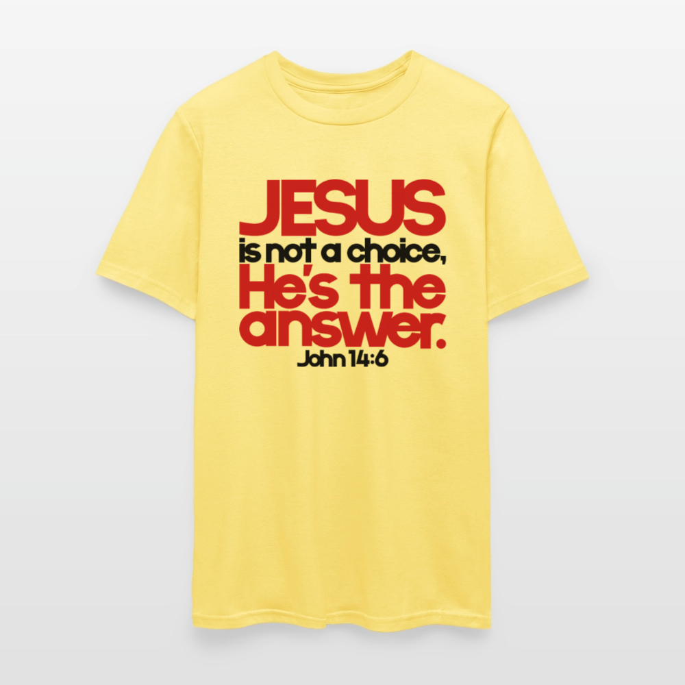 Jesus Is the Answer - cornsilk