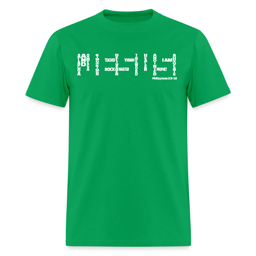 Jesus Names - bright green