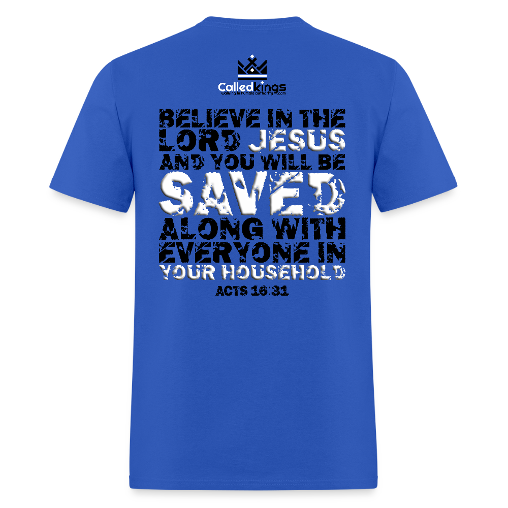 Jesus for My Family - royal blue