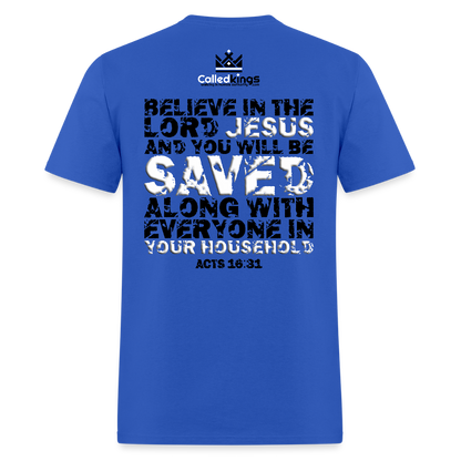 Jesus for My Family - royal blue