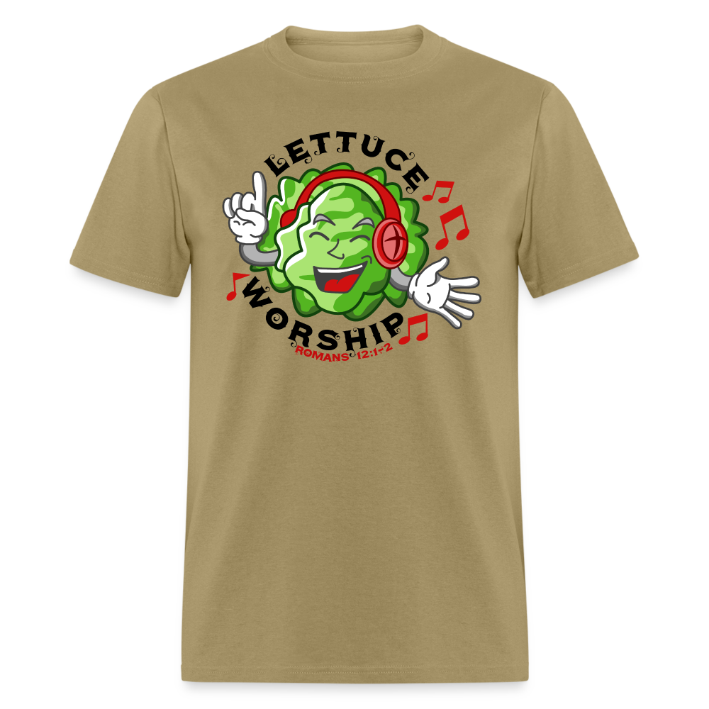 Lettuce Worship - khaki