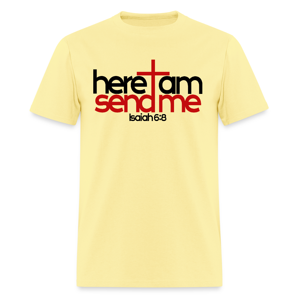 Here I am, send me - cornsilk