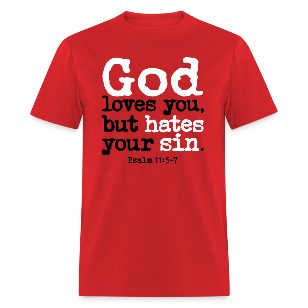 God Hates Sin - red
