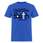 Childlike Faith - royal blue