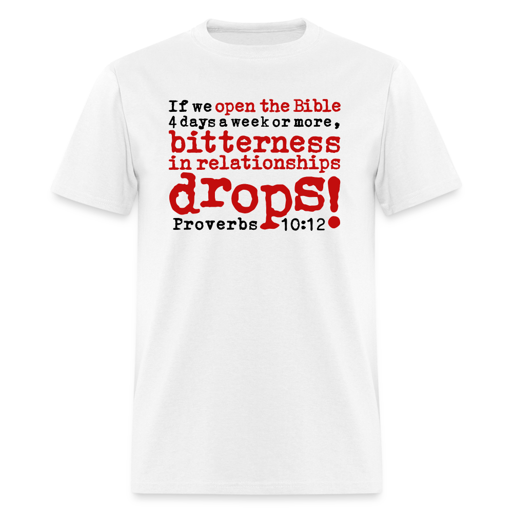 Open Bible Bitterness Drops - white