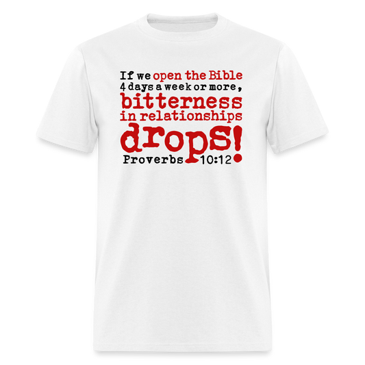 Open Bible Bitterness Drops - white