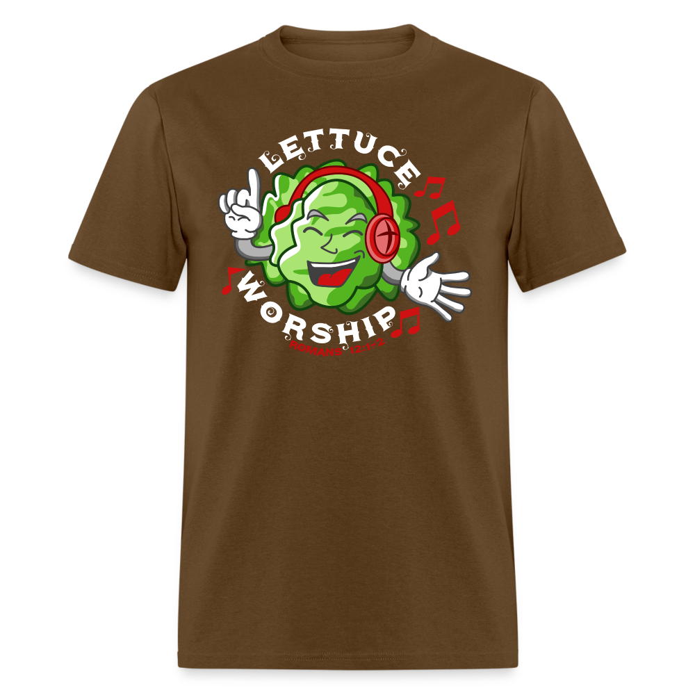 Lettuce Worship - brown