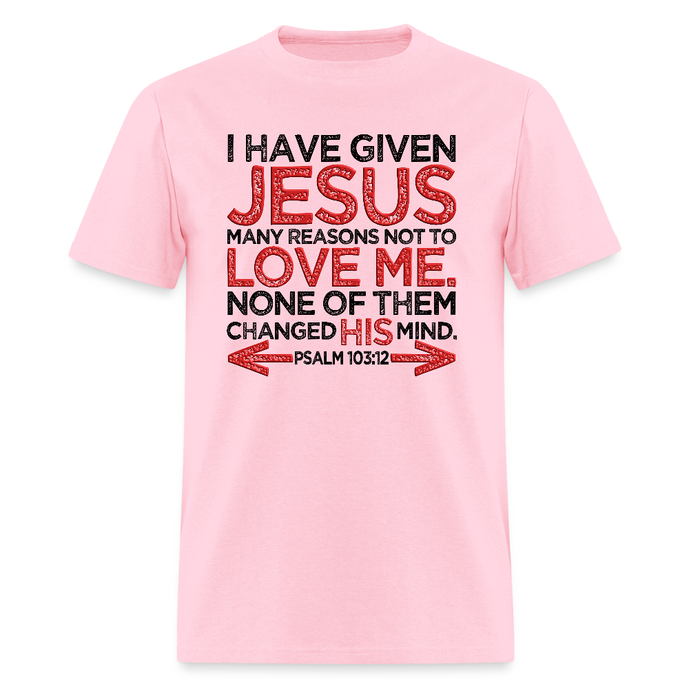 Many Reasons Not to Love Me - pink