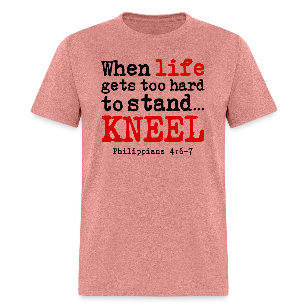 Kneel - heather mauve