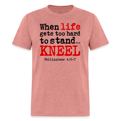 Kneel - heather mauve