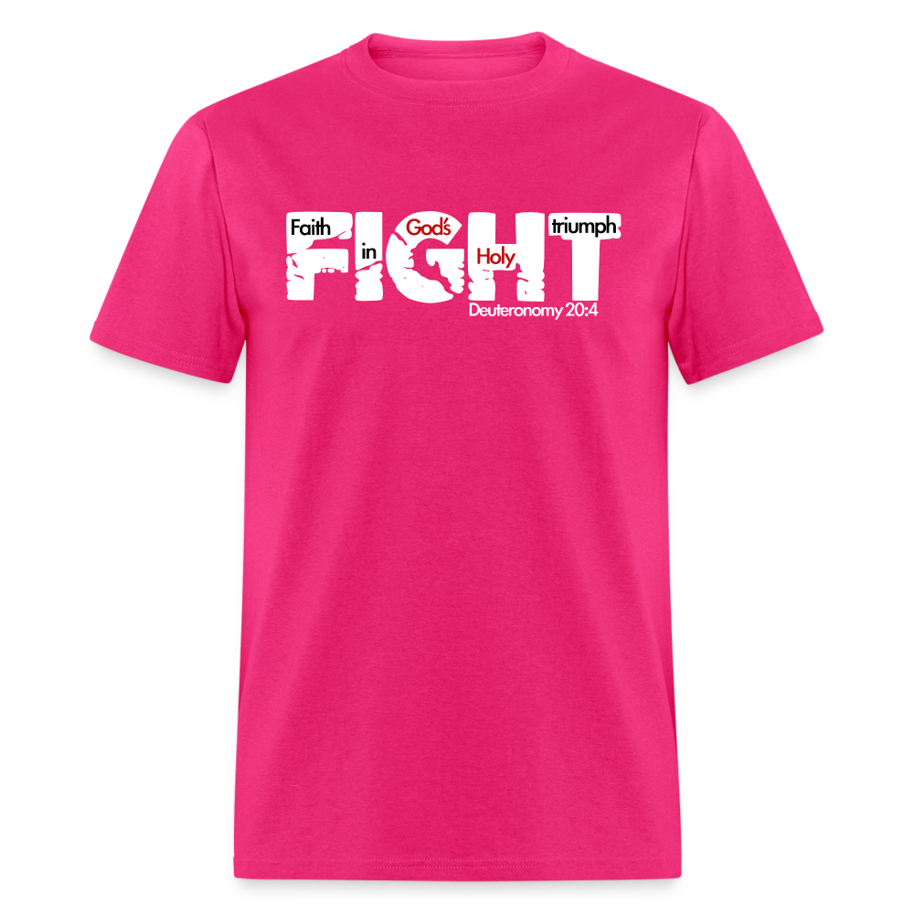 FIGHT - fuchsia