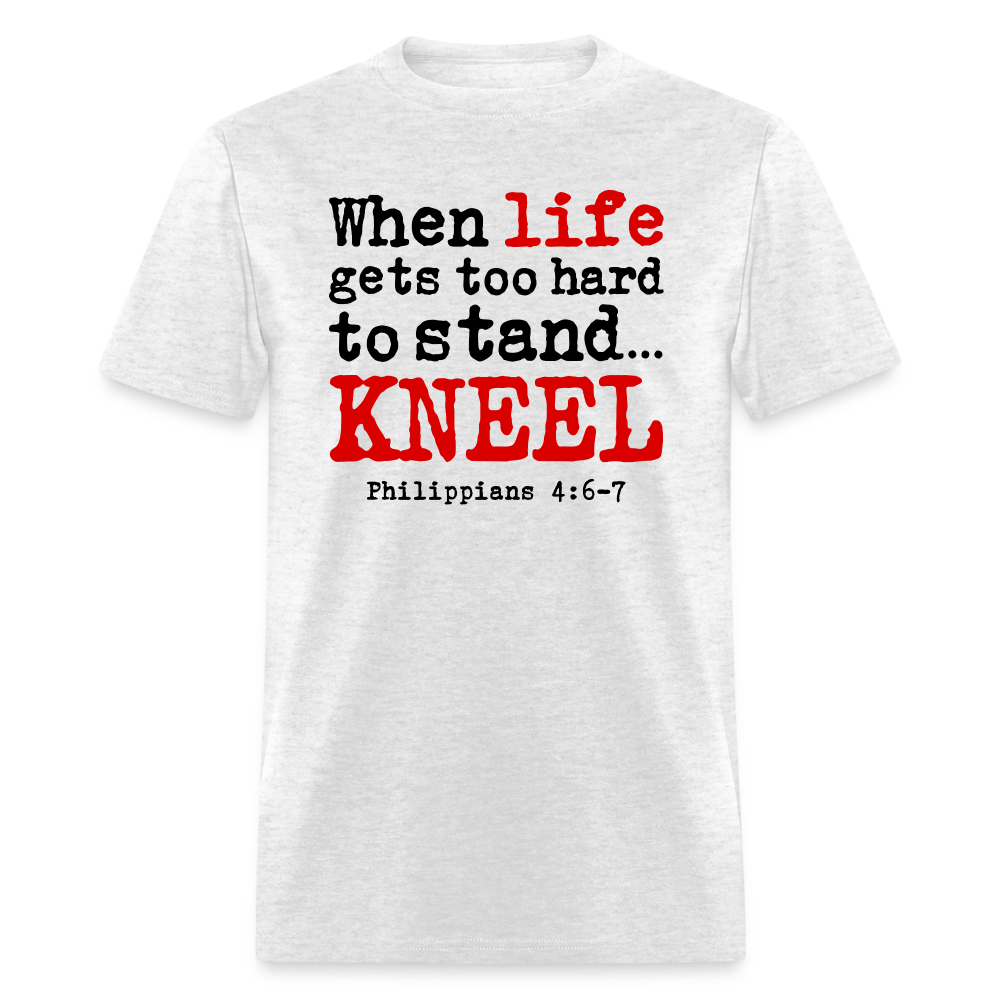 Kneel - light heather gray
