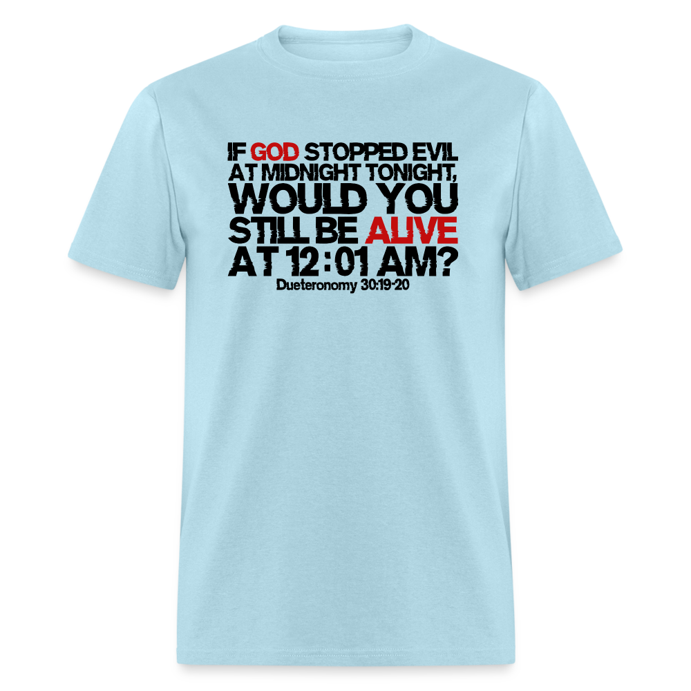 If God Stopped Evil - powder blue