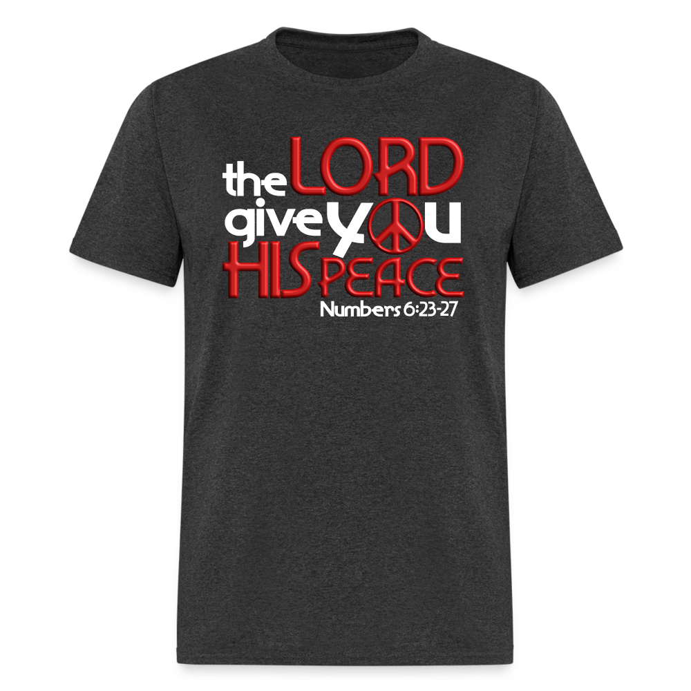 The Lord Give You His Peace - heather black