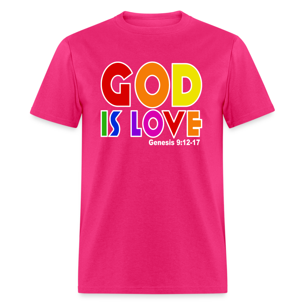 GOD is Love - fuchsia