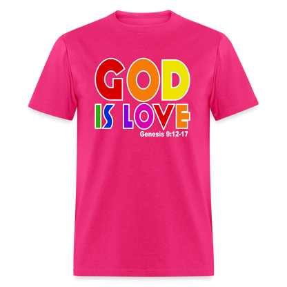 GOD is Love - fuchsia