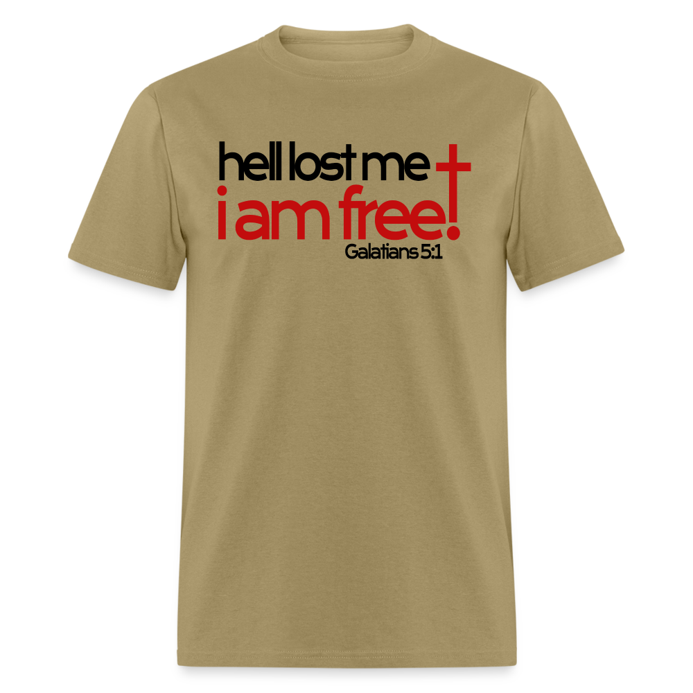Hell Lost Me I Am Free - khaki