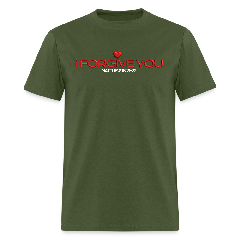 I Forgive You 70x7 - military green