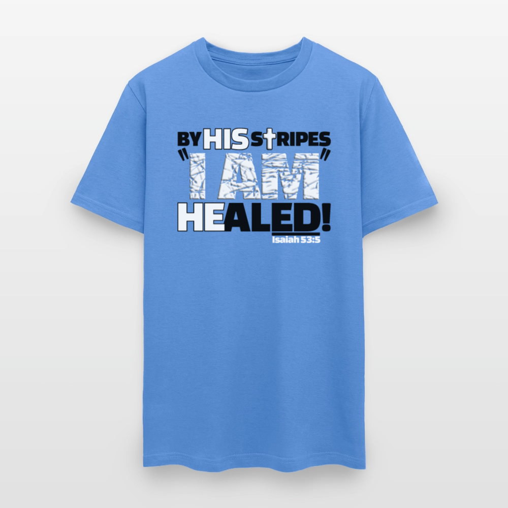 By His Stripes I Am Healed - carolina blue