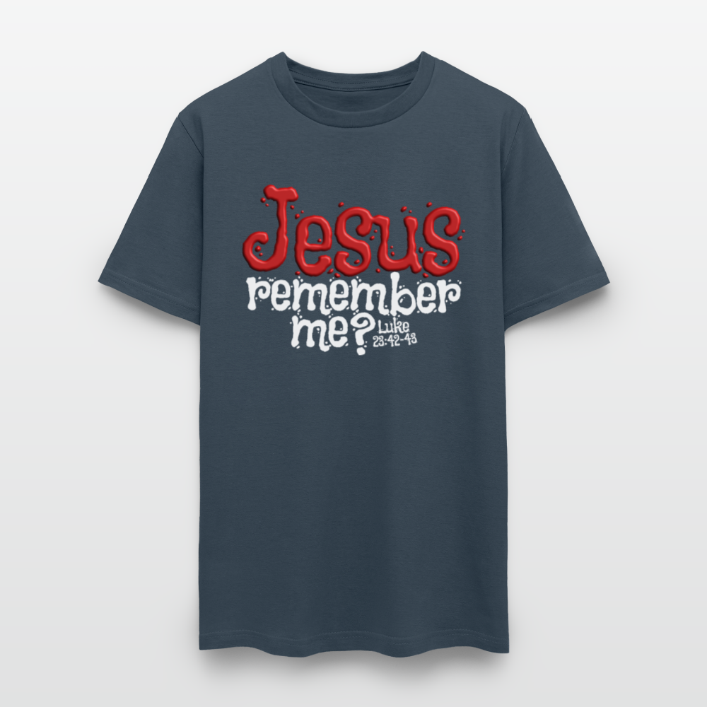 Jesus Remember me -  blue dusk