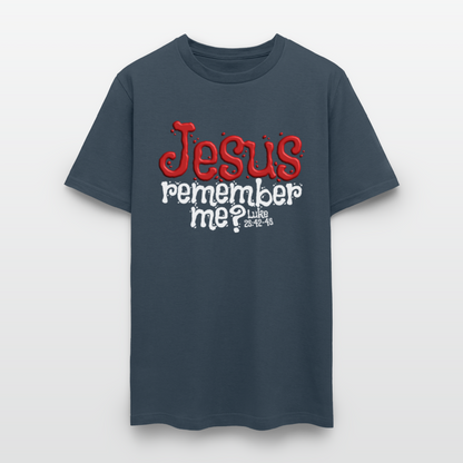 Jesus Remember me -  blue dusk