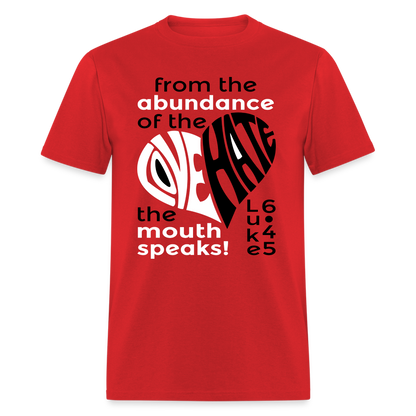 Abundance of Heart - red