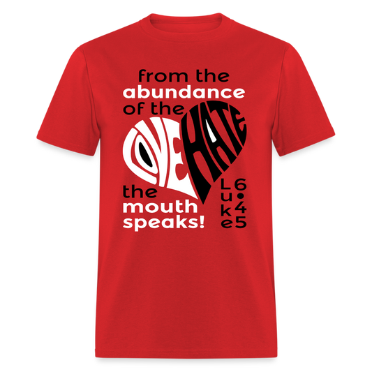 Abundance of Heart - red