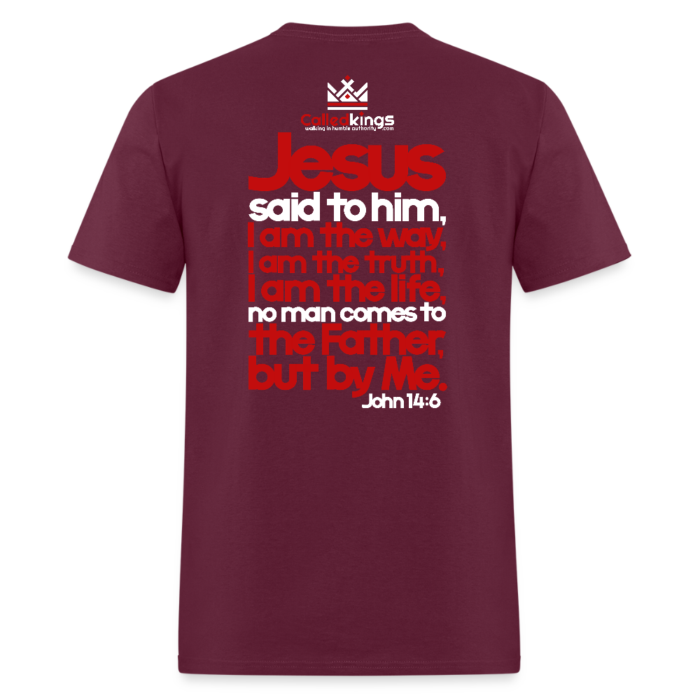 Jesus Is the Answer - burgundy