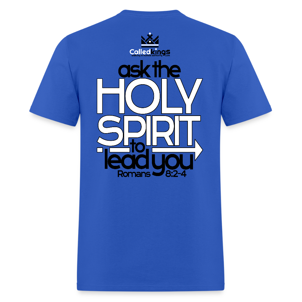 WTBSF? Ask Holy Spirit To Lead You - royal blue