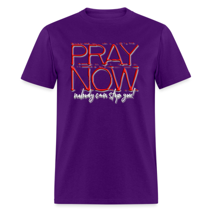 Pray Now - purple