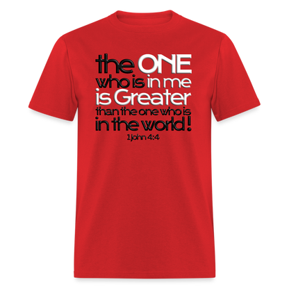 One In Me Is Greater - red