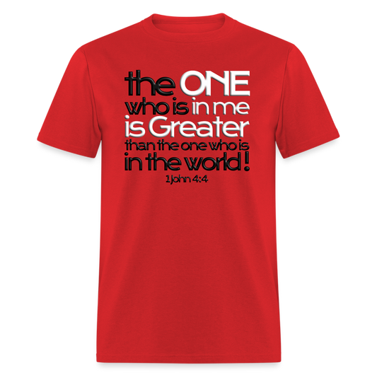One In Me Is Greater - red