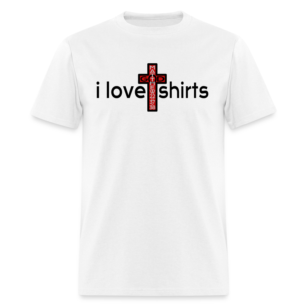 I Love T Shirts - white