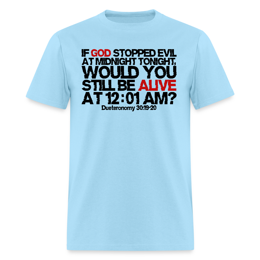 If God Stopped Evil - powder blue