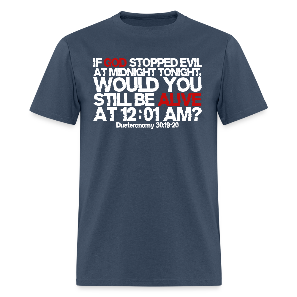 If God Stopped Evil -  blue dusk