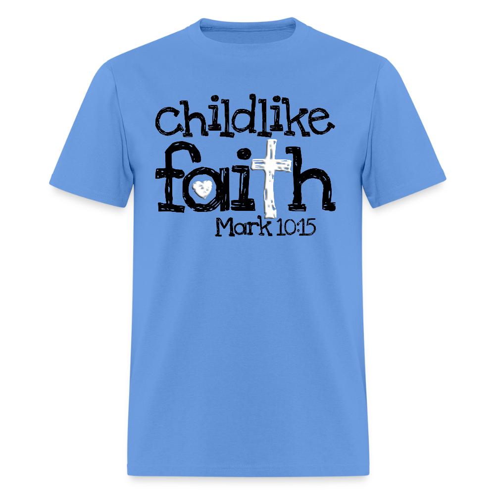 Childlike Faith - carolina blue