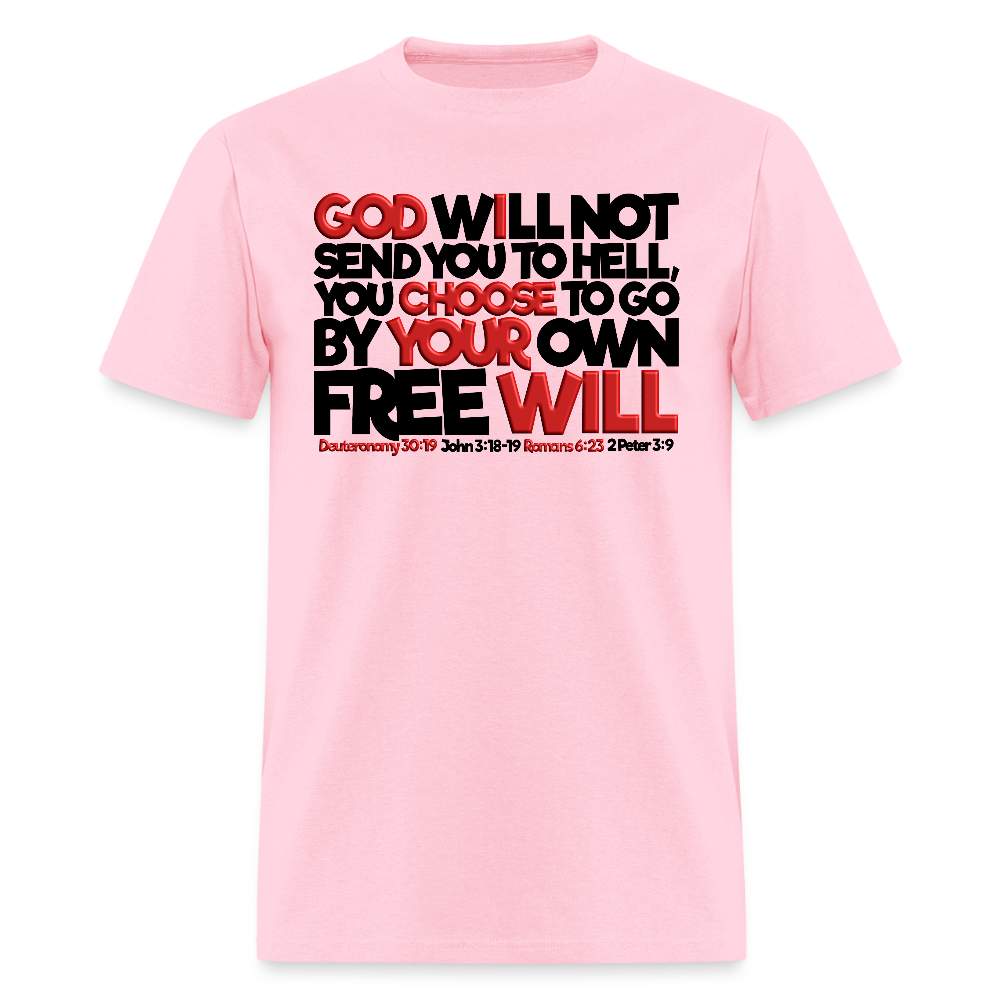 God Will Not Send You To Hell - pink