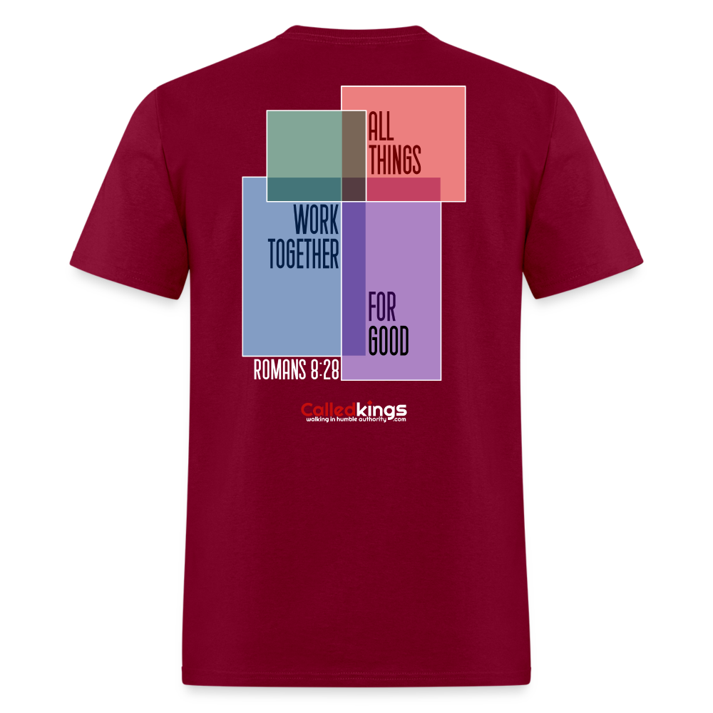 All Things Work Together - burgundy