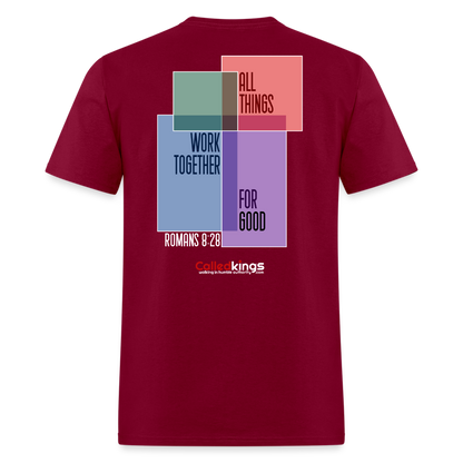 All Things Work Together - burgundy