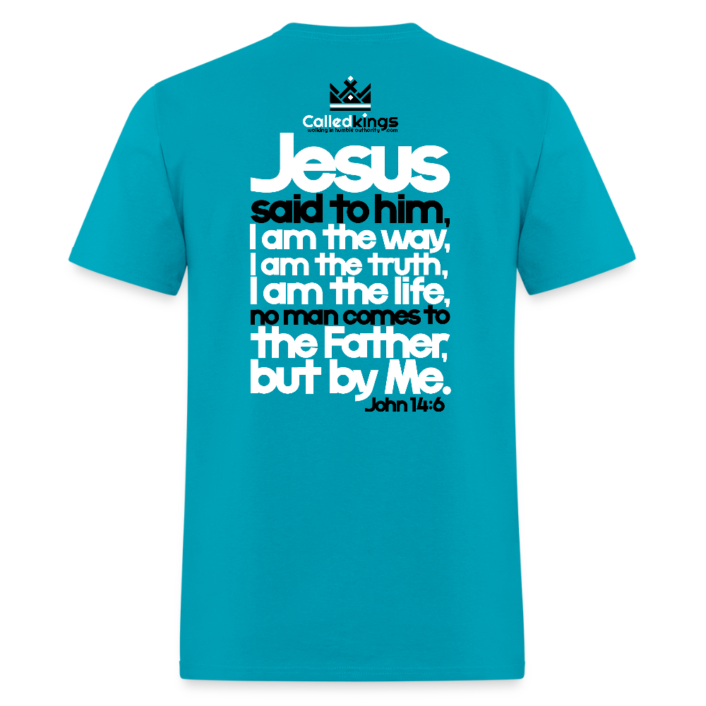 Jesus Is the Answer - turquoise