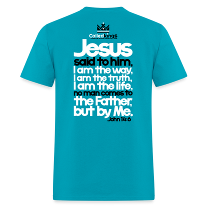 Jesus Is the Answer - turquoise