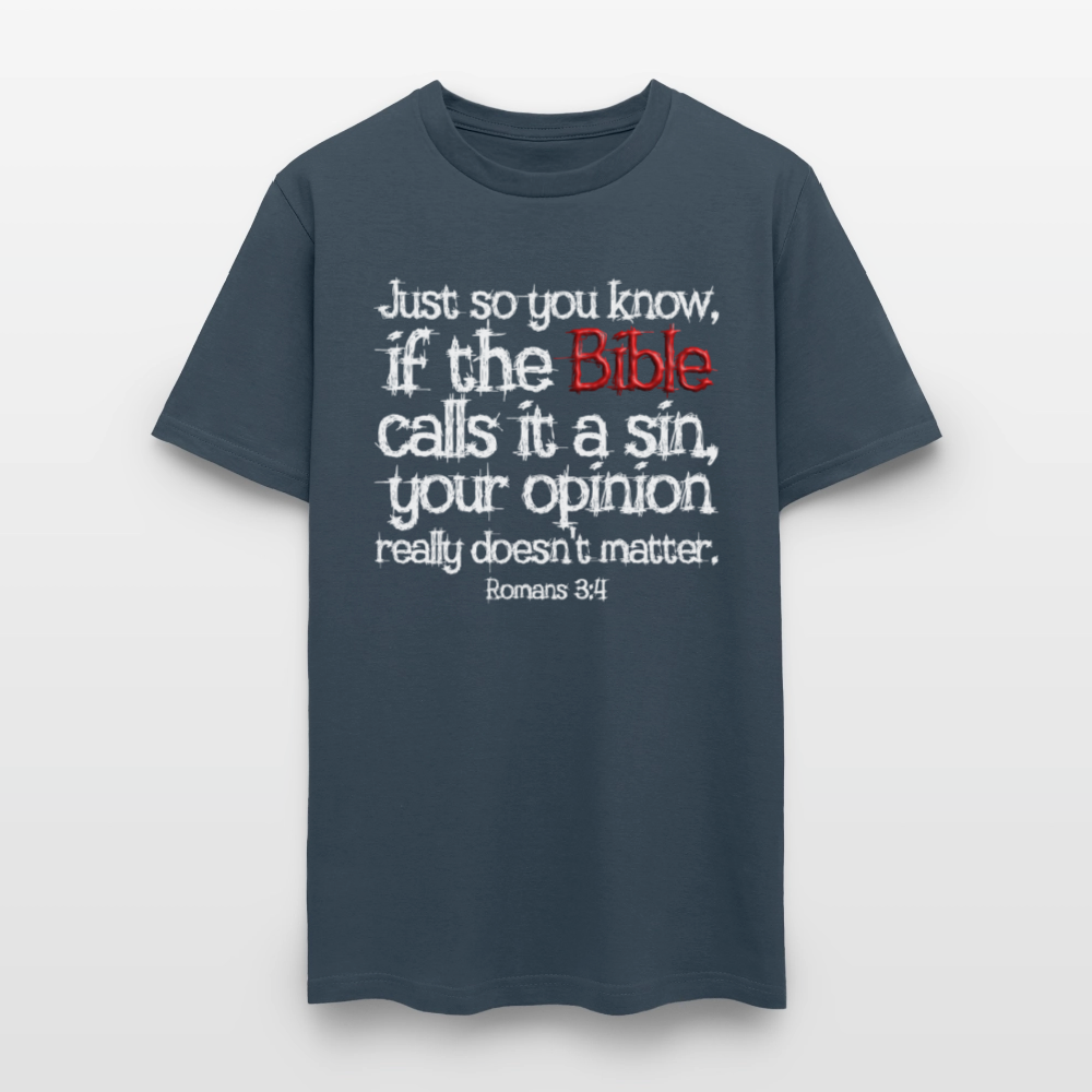 If the Bible Calls it a Sin -  blue dusk