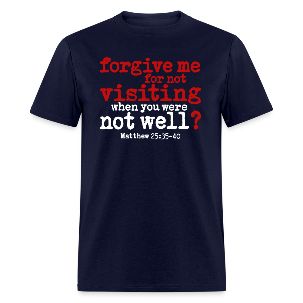 Forgive For Not Visiting - navy