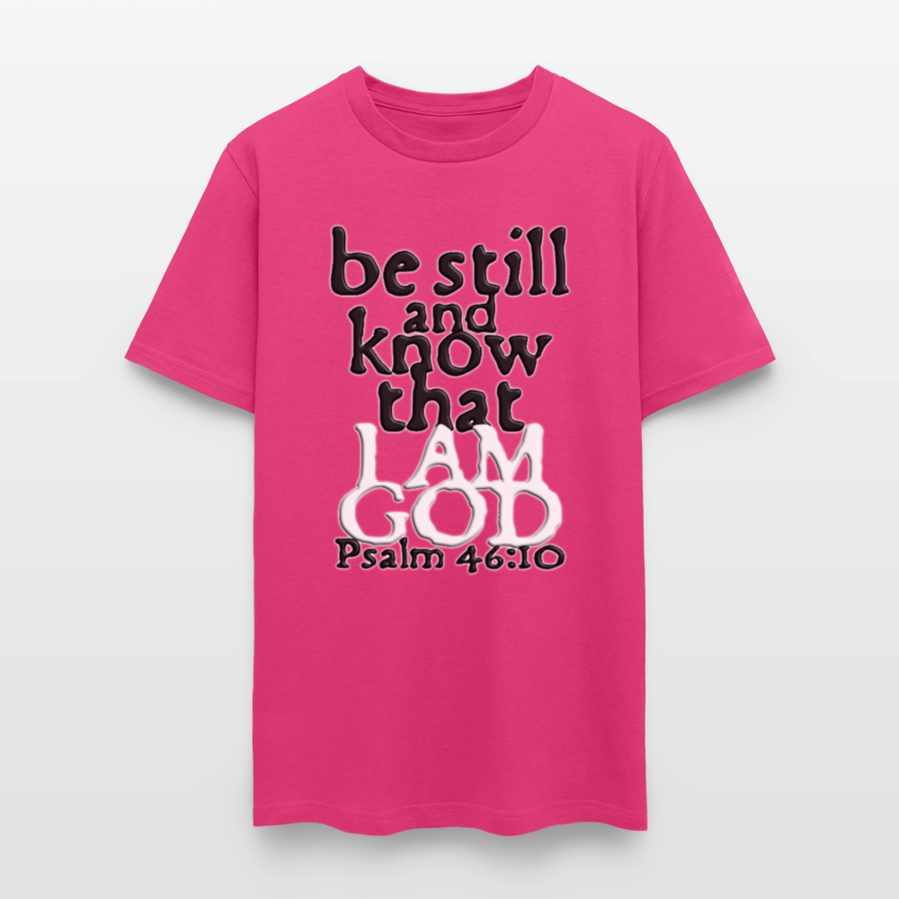 Be Still and Know - fuchsia