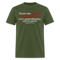Listen to His Teaching - military green