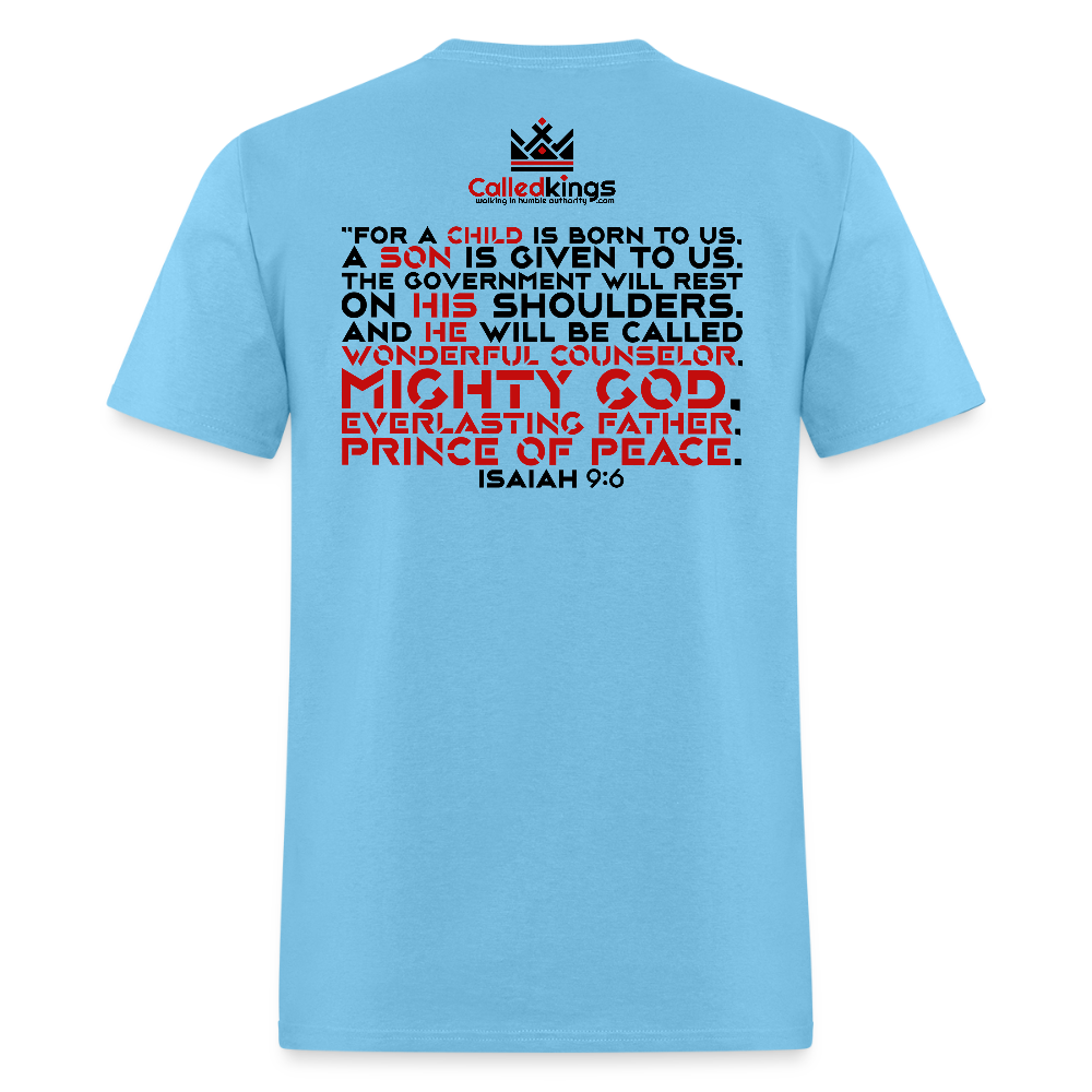 Jesus is Awesome - aquatic blue