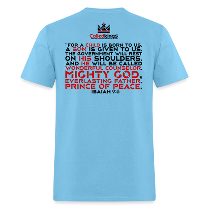 Jesus is Awesome - aquatic blue