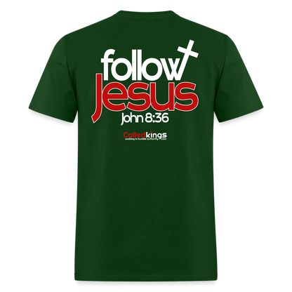 WTBSF? Follow Jesus - forest green