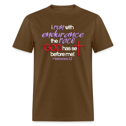 Run With Endurance - brown